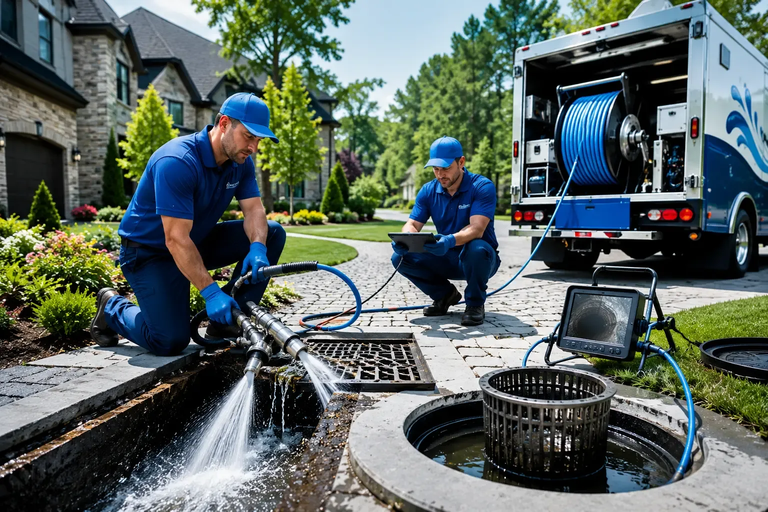 Local outdoor drain cleaning professionals in Nada, TX